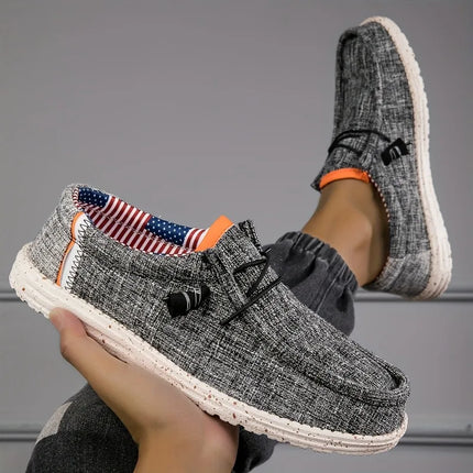 Scarpe da uomo Mocassini in tela Scarpe casual da uomo comode e traspiranti Scarpe da guida Scarpe vulcanizzate Scarpe basse Scarpe da passeggio da uomo
