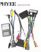 Adattatore Cablaggio con Decodificatore CAN Bus, Supporto SYNC, Adattatore Radio Android a 16 Pin (Sostituisce CD), per Ford Mustang 15 - 20