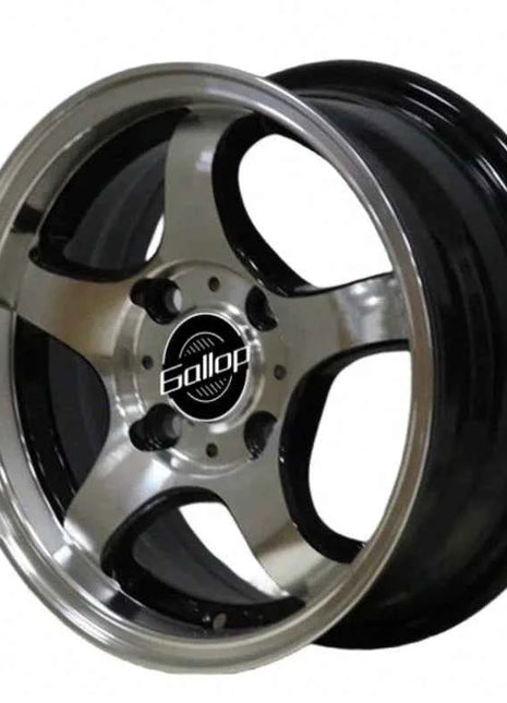 Cerchi in Lega di Alluminio Gallop 13~14 Pollici ET 20~35 per Auto Passeggeri, Aftermarket, con PCD 4x98 4x114.3 CB 67.1~73.1mm