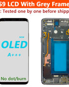 AMOLED Display for SAMSUNG Galaxy S9 G960 Display Touch Screen Digitizer Assembly G960F/DS OLED LCD with Frame Replacement