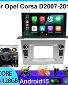 Android Car Radio Stereo for Opel Corsa D 2007-2012 with CarPlay AndroidAuto IPS Multimedia Player Navigation BT5.0 WiFi