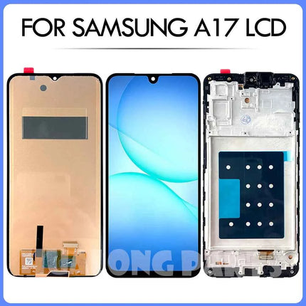 6.7 "incell Per Samsung Galaxy A17 5G A176 SM-A176B Con Cornice Display LCD Touch Screen Digitizer Assembly sostituzione