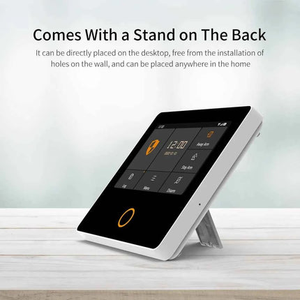 Staniot WiFi 4G Home Security System Wireless Security Protection Tuya Smart Home Alarm Sensors Built-in Siren Works with Alexa