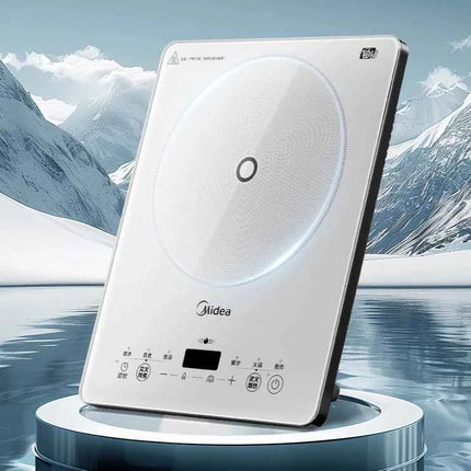 Piano Cottura a Induzione Midea 2200W - Smart Timer, Pannello Microcristallino