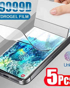 5 pezzi pellicola idrogel per Samsung Galaxy S21 S22 S20 S23 S24 Ultra S10 S9 S8 Plus FE protezione schermo per Samsung Note 20 10 9 Plus