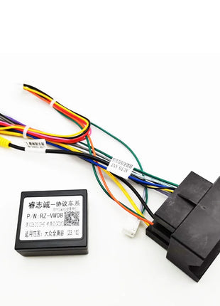Adattatore per cablaggio CAN Bus, per VW Golf 7 Jetta Polo Caddy Tiguan, cavo Quadlock a 52 pin, per multimediale Android per auto a 16 pin