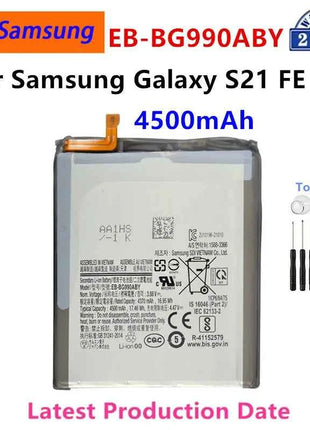 Brand New Replacement Battery EB-BG988ABY EB-BG980ABY EB-BG985ABY BG990ABY For Samsung Galaxy S20/S20+/S20 Ultra/S21 FE
