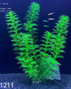 Artificial Aquarium Decor Plants Water Weeds Ornament Aquatic Fish Tank Simulation Grass Flower Decoration Accessories