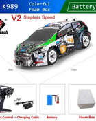 WLtoys K989 1:28 4WD 2.4G Mini RC Racing Car High Speed Off-Road Remote Control Drift Toys Alloy Vehicle for Children Kids Gift
