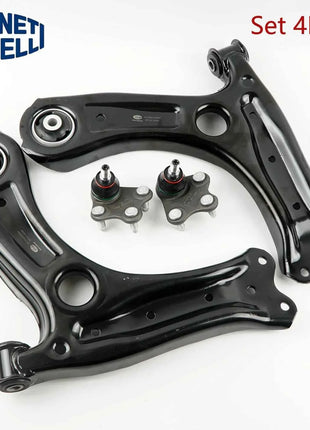 Set 2pz/4pz 6RF407151B Bracci di Controllo Sospensione Anteriore di Alta Qualità per VW Polo 2010-2021 Ameo 2017-2020 RAPI 2012-2022