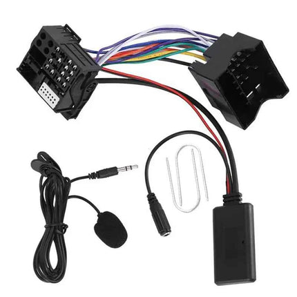Per Peugeot 206 207 307 301 407 Per Citroen C4 C5 C6 Berlingo RD4 Radio Cablaggio Microfono Vivavoce Bluetooth 5.0 Adattatore AUX