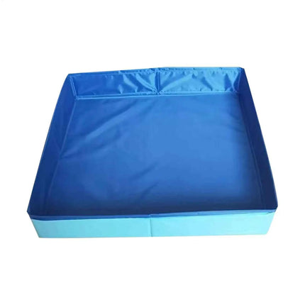 Piscina Pieghevole per Animali Domestici in PVC, Vasca Pieghevole per Cani, Vasca da Bagno Antiscivolo per Cuccioli, per Casa e Giardino, per Cani e Gatti