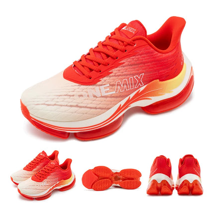 Scarpe da corsa con cuscino d'aria ONEMIX per donna, scarpe da ginnastica estive leggere con superficie in rete traspirante, scarpe sportive per fitness all'aperto
