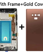 100% Test For Samsung Note9 LCD Display Touch Screen Digitizer Assembly For Samsung Note 9 N960F N960U N9600 LCD Frame