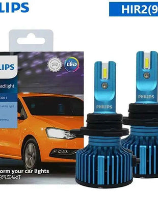 Philips LED H1 H4 H7 H11 HB3 HB4 HIR2 Ultinon Pro3011 Car LED Head Light 9005 9006 9012 Auto 6000K Bright White Original Lamp 2x