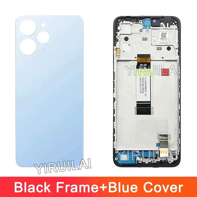 6.79" AMOLED For Xiaomi Redmi 12 LCD Display Touch Screen With Frame Digitizer Assembly For Redmi 23053RN02A 23053RN02Y Screen