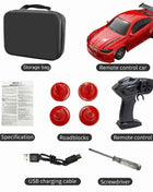 2026 New Kf20 1:64 Drift Rc Car Four-wheel remote-controlled racing car Full proportions Desk Competition Toy Boys Ideal gifts.