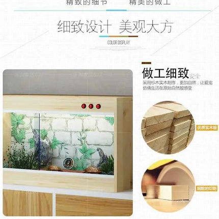 Large Reptile Breeding Box Terrarium Reptile Cages Wood Terrarium