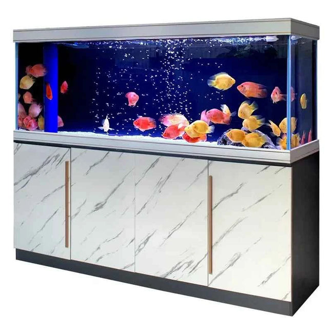A2-26  Home Living Room Screen Aquarium Landscaping Full Set Ultra-clear Glass Large Medium Bottom Filter Fish Tank