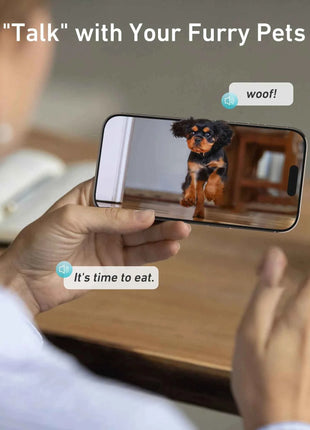 8L Automatic Cat Feeder With 1080p Camera Video 5G WiFi Cat Food Dispenser Pet Smart Voice Recorder Tuya APP Pet Auto Feeder