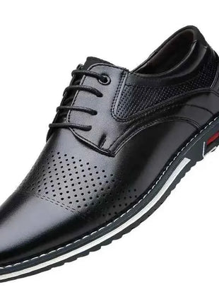 Fashion Black Dress Shoes Mens Business Leather Oxford Social Luxury Shoes Prom Casual Footwear big size 48 49 50 51 52 53