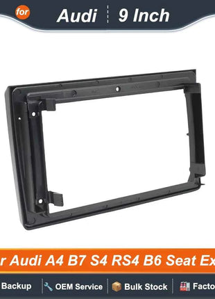 Auto Android Radio Fascias 9 Pollici Telaio Per Audi A4 B6 B7 S4 8E/8H SEAT Exeo 2000-2013 Cablaggio Cavo di Alimentazione Canbus Decoder