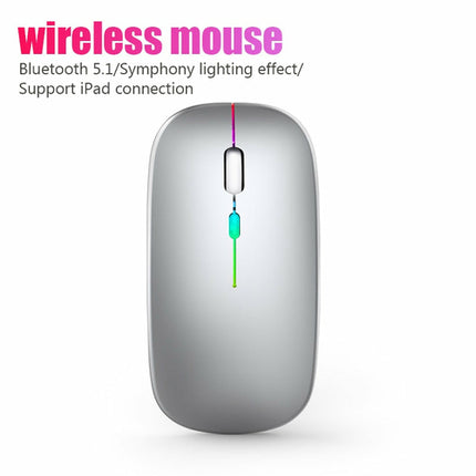 Mouse Wireless RGB Bluetooth 5.2 Ricaricabile - Gaming e Ufficio - OrizonShop
