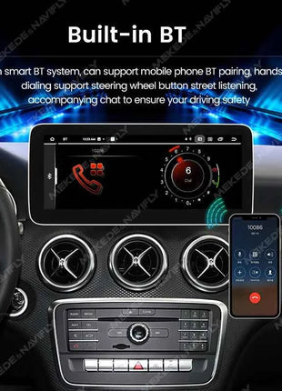 8 Core Android 14 Auto Radio Wireless CarPlay For Mercedes-Benz A-Class W176 GLA X156 CLA C117 DSP GPS 4G WIFI Multimedia Player