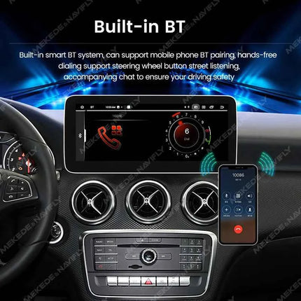 8 Core Android 14 Auto Radio Wireless CarPlay For Mercedes-Benz A-Class W176 GLA X156 CLA C117 DSP GPS 4G WIFI Multimedia Player