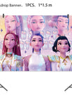 1pcs Backdrop / 10 pollici