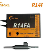 R4FA  R6FA  R8FA  R14FA  R820FA 2.4G Receiver Compatible FASST 7CH Multi Mode For Futaba 10C 12FG 14SG 16SZ 18SZ Radio
