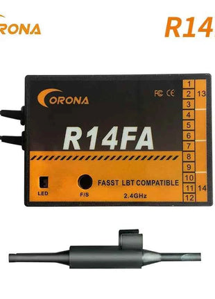 R4FA  R6FA  R8FA  R14FA  R820FA 2.4G Receiver Compatible FASST 7CH Multi Mode For Futaba 10C 12FG 14SG 16SZ 18SZ Radio