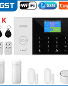 Tuya Smart Wifi GSM Security Alarm System for Home Wireless 2G Alarm System Panel Smart Life App Control work with Alexa