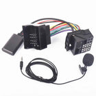 Per Peugeot 206 207 307 301 407 Per Citroen C4 C5 C6 Berlingo RD4 Radio Cablaggio Microfono Vivavoce Bluetooth 5.0 Adattatore AUX