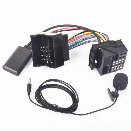 Per Peugeot 206 207 307 301 407 Per Citroen C4 C5 C6 Berlingo RD4 Radio Cablaggio Microfono Vivavoce Bluetooth 5.0 Adattatore AUX