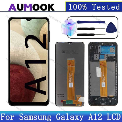 Nuovo testato per Samsung Galaxy A12 LCD A125F SM-A125F A125 Display Touch Screen Digitizer per la sostituzione dello schermo Samsung A12