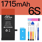 PINZHENG Real High Capacity Battery For iPhone 8 SE2020 6 6S 7 8Plus X Xs Max Xr Phone Replacement Batteries Warranty One Year