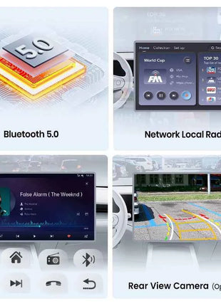 Junsun 7" Wireless CarPlay Android Auto Car Radio for Alfa Romeo 159 Brera spire Sportwa GPS Stereo Multimedia WiFi 4G 8core RDS
