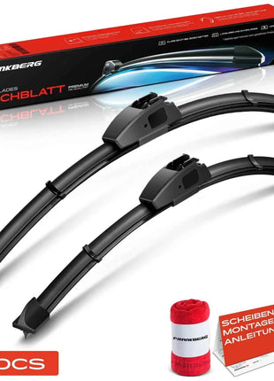 Frankberg 2x Spazzole tergicristallo anteriori sinistra e destra per Hyundai Matrix i10 Chevrolet Aveo/Kalos hatchback T200