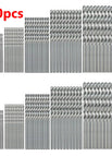 100pcs Silver