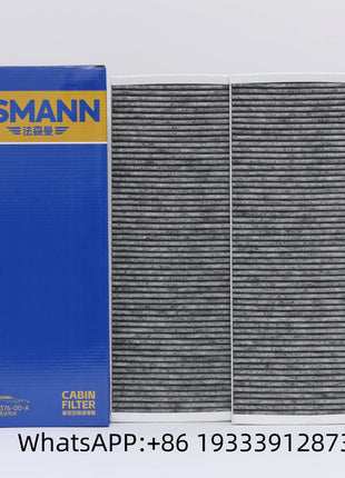 Filtro Aria per Auto con Carbone Attivo Marca Tianshi per Tesla Model Y, Set Completo di 6 Pezzi (Interno ed Esterno) 1107681-00-A
