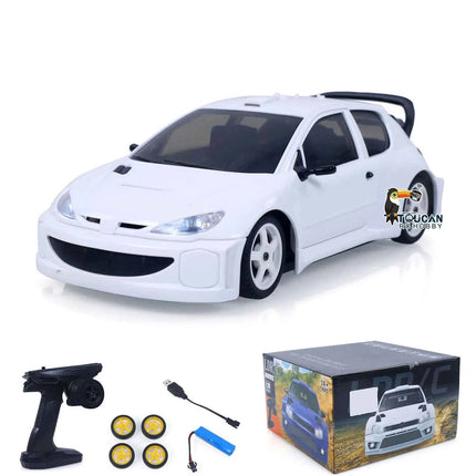 1/28 LDRC LD2802 RC Drift Car 4WD 2.4G RC Car ESC Servo RC Racing Vehicle Motor Protection Nylon Frame RTR Model RC Toys for Boy