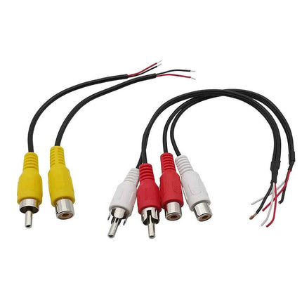 Cavo di prolunga Audio maschio femmina RCA cavo adattatore connettore Video AV Stereo