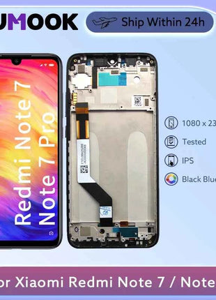 LCD Screen Display For Xiaomi Redmi Note 7 Note 7 Pro LCD Display Touch Screen Digitizer Assembly M1901F7G M1901F7S Repair Parts