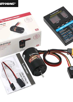 Hobbywing QuicRun Fusion SE 1200KV / 1800KV Sensored Brushless Motor Built In 40A ESC 2 in 1 Waterproof For 1/10 1/8 RC Car part