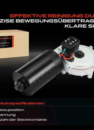 Motore tergicristallo Frankberg 1x anteriore per Mercedes-Benz C124 W124 S124 A124 A1248200808 1248204542 A1248203942