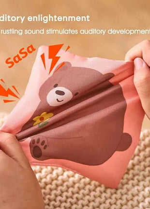 Giocattoli Montessori per bambini Scatola di fazzoletti magici Esercizio con le dita Tavola occupata Attività di apprendimento educativo Giocattoli sensoriali per bambini Gioco per bambini