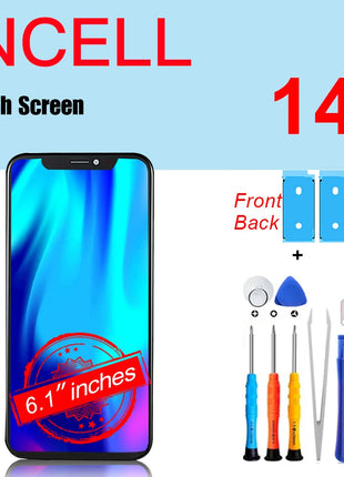 PINZHENG Schermo di alta qualità INCELL LCD OLED per iPhone 14 Pro 15 Plus 13 Pro Max Display per sostituzione iPhone con strumenti
