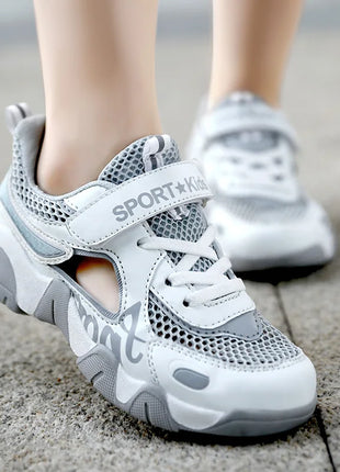 Scarpe estive per bambini Sandali per bambini Sandali per ragazzi traspiranti Scarpe per bambini morbide Protezione per esterni Sandali da spiaggia Scarpe da acqua