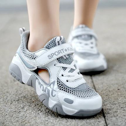 Scarpe estive per bambini Sandali per bambini Sandali per ragazzi traspiranti Scarpe per bambini morbide Protezione per esterni Sandali da spiaggia Scarpe da acqua